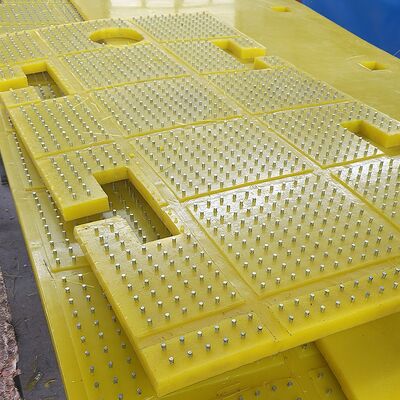 แผ่นกันลื่นโต๊ะหมุน วัสดุ PU ทนทานต่อการสึกหรอ ใช้สำหรับ ZP175