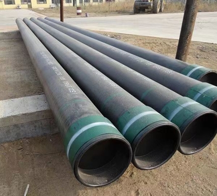 J55 API 5CT เจาะท่อปลอก 4 1/2" - 20" อุปกรณ์บ่อน้ำมัน
