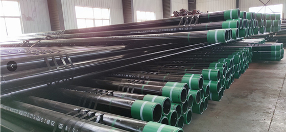 J55 API 5CT เจาะท่อปลอก 4 1/2" - 20" อุปกรณ์บ่อน้ำมัน