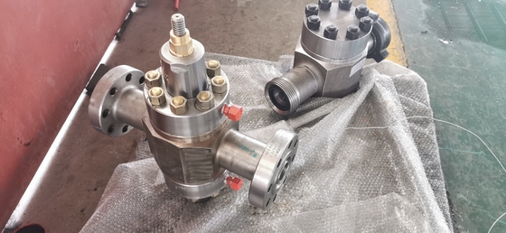 Oilfield Drilling Hand Plate Valve Wellhead Manifold Valve 2-1 / 16 นิ้วความดัน 10,000PSI