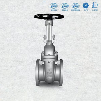 หน้าแปลนสิ้นสุดวาล์วประตูเหล็กหล่อ ASME B16.5 ขนาด 2 "ถึง 36" API 6D