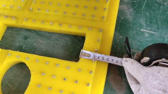 โต๊ะหมุน PU Anti Skid Mat 30mm ZP275 สําหรับการเจาะ