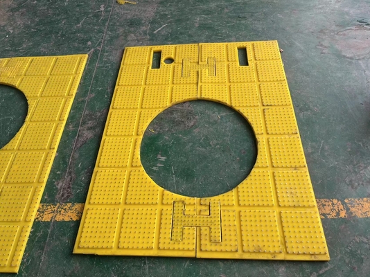 ZP275 ZP375 Anti Slip Mat 30mm พลาสติกไม่เลื่อน Mat สําหรับการเจาะ โต๊ะหมุน