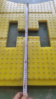ZP275 ZP375 Anti Slip Mat 30mm พลาสติกไม่เลื่อน Mat สําหรับการเจาะ โต๊ะหมุน