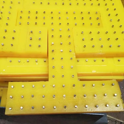 วัสดุ PU Anti Skid Mat 30mm ZP375 สําหรับเครื่องเจาะโต๊ะหมุน
