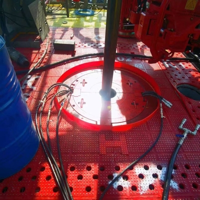 สีแดง Anti Skid Mat ZP ประเภท Rotary Atble 30mm พลาสติกไม่สลิด Mat สําหรับเครื่องเจาะ