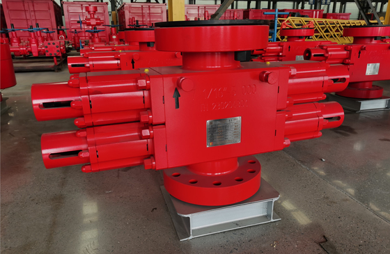คู่มือ Double Ram BOP ความดัน 5000PSI 7-1/16" ป้องกันการเจาะสนามน้ํามัน