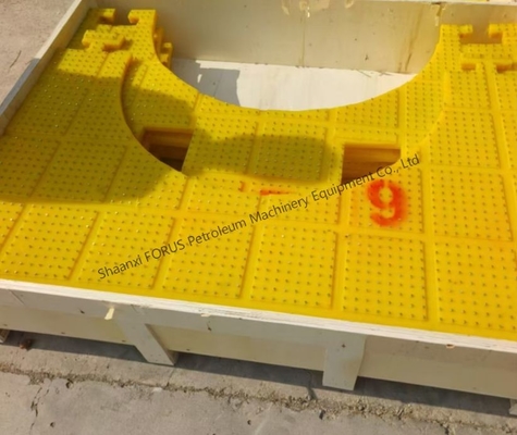 โต๊ะหมุน Anti-Slip Mat ความหนา 30MM PU Anti-Slip Mat สําหรับการเจาะ โต๊ะหมุน