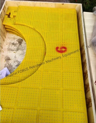 โต๊ะหมุน Anti-Slip Mat ความหนา 30MM PU Anti-Slip Mat สําหรับการเจาะ โต๊ะหมุน