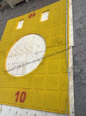 โต๊ะหมุน Anti-Slip Mat ความหนา 30MM PU Anti-Slip Mat สําหรับการเจาะ โต๊ะหมุน