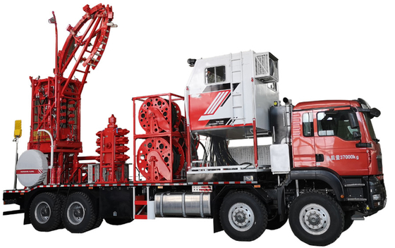 FR270 60k หน่วยม้วนท่อ 60000 LBS WP 5000psi