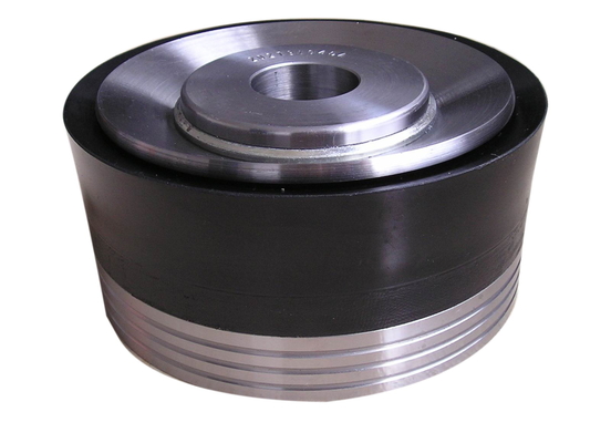 ยูรีเทน HPHT Bonded Mud Pump Piston RS F-1600 Rubber