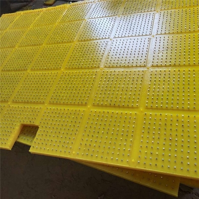 สีเหลือง 83"X74" Anti-Skid Mat Oil Drilling Industrial