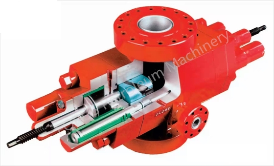 โครงสร้างการหล่ออุปกรณ์ Ram BOP Blowout Preventer ประเภท 7 1/16" 5000 Psi