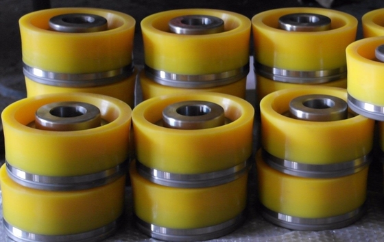 ชิ้นส่วนลูกสูบปั๊มโคลนโพลียูรีเทน 5 "× 6" FG-FXG